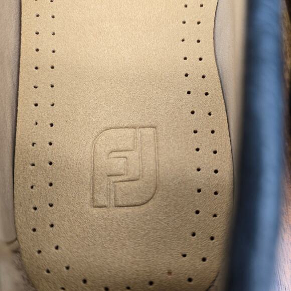 Footjoy FJ Club Casual Loafers Mens 10 M Black Leather Slip On Golf Moc Shoes